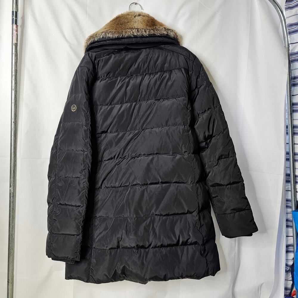 Michael Michael kors  Black Parka Puffer Coat Jacket Size Midium - Picture 8 of 11